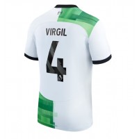 Echipament fotbal Liverpool Virgil van Dijk #4 Tricou Deplasare 2023-24 maneca scurta